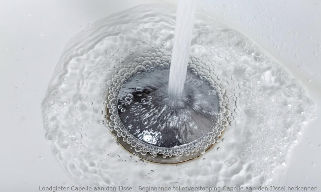 Beginnende Toiletverstopping Capelle Aan Den Ijssel