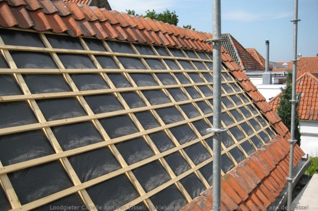 Daklekkage Monumentale Panden Capelle Aan Den Ijssel