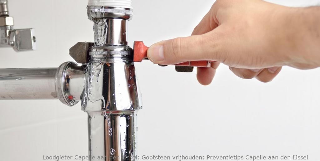 Gootsteen Preventietips Verstopping Capelle Aan Den Ijssel